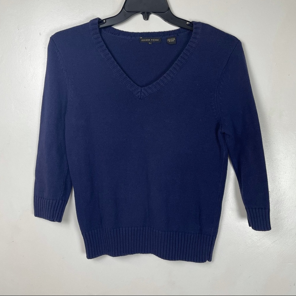 🦋 Jeanne Pierre Blue Sweater